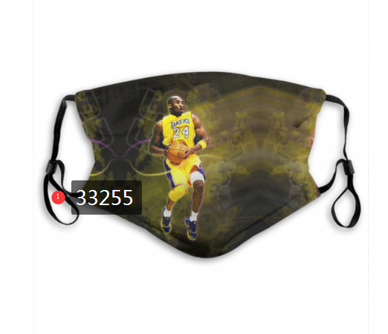 2021 NBA Los Angeles Lakers #24 kobe bryant 33255 Dust mask with filter